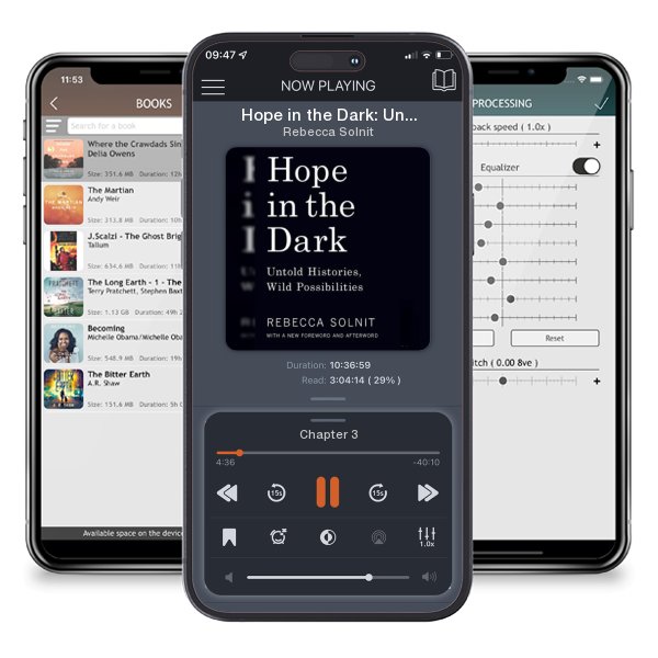 Download fo free audiobook Hope in the Dark: Untold Histories, Wild Possibilities (Updated) by Rebecca Solnit and listen anywhere on your iOS devices in the ListenBook app.
