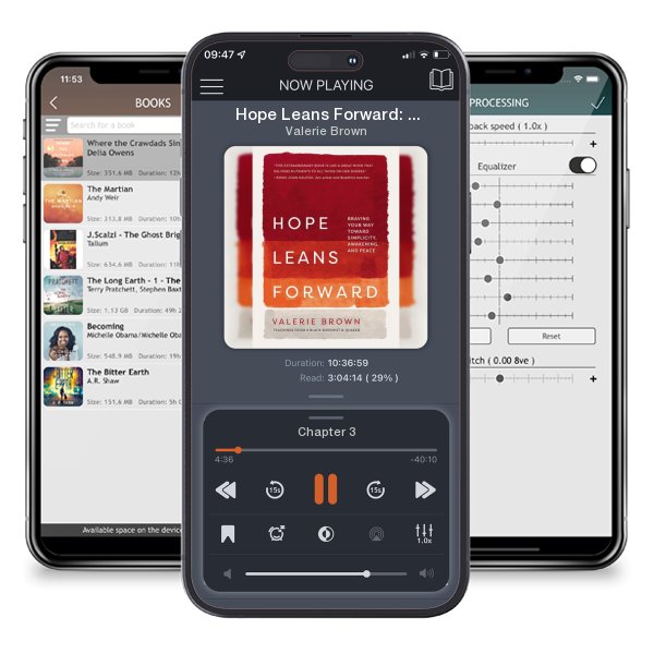 Download fo free audiobook Hope Leans Forward: Braving Your Way toward Simplicity,... by Valerie Brown and listen anywhere on your iOS devices in the ListenBook app.