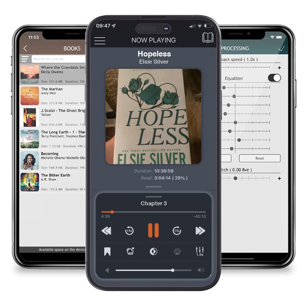 Download fo free audiobook Hopeless by Elsie Silver and listen anywhere on your iOS devices in the ListenBook app.