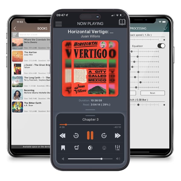 Download fo free audiobook Horizontal Vertigo: A City Called Mexico by Juan Villoro and listen anywhere on your iOS devices in the ListenBook app.