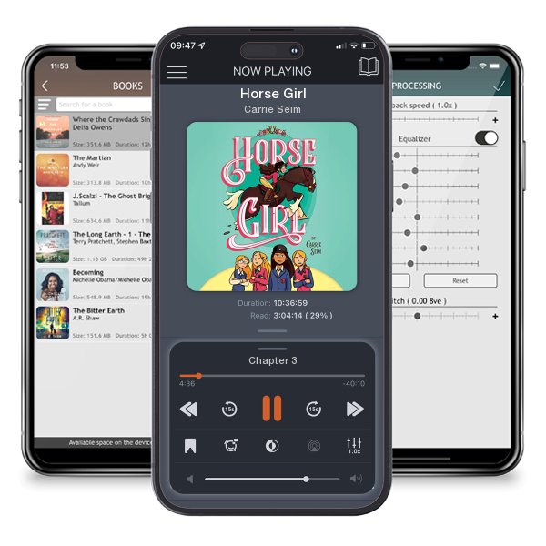 Download fo free audiobook Horse Girl by Carrie Seim and listen anywhere on your iOS devices in the ListenBook app.