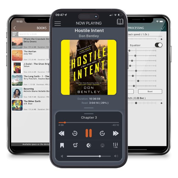 Download fo free audiobook Hostile Intent by Don Bentley and listen anywhere on your iOS devices in the ListenBook app.