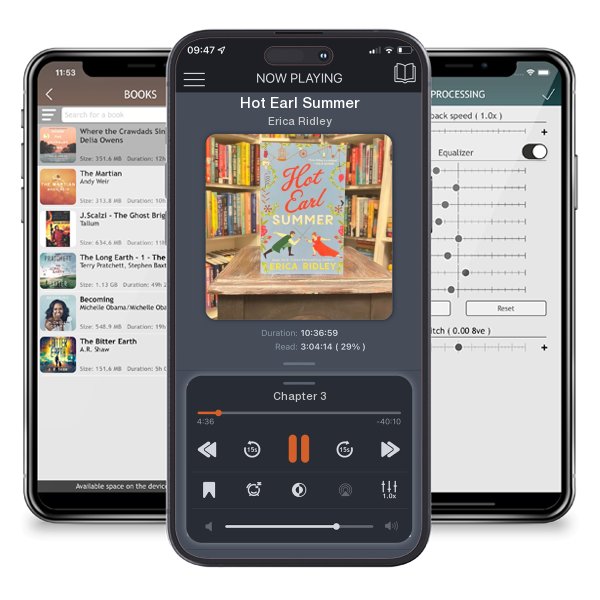 Download fo free audiobook Hot Earl Summer by Erica Ridley and listen anywhere on your iOS devices in the ListenBook app.