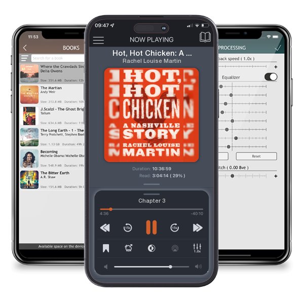 Download fo free audiobook Hot, Hot Chicken: A Nashville Story by Rachel Louise Martin and listen anywhere on your iOS devices in the ListenBook app.