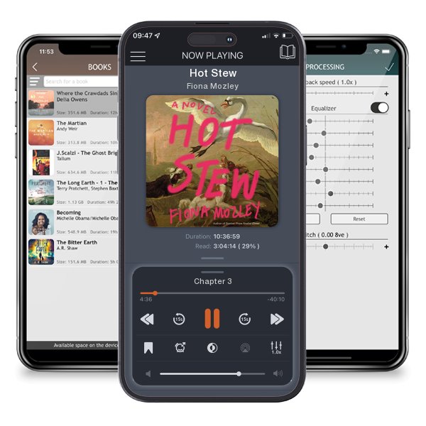Download fo free audiobook Hot Stew by Fiona Mozley and listen anywhere on your iOS devices in the ListenBook app.