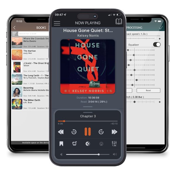 Download fo free audiobook House Gone Quiet: Stories by Kelsey Norris and listen anywhere on your iOS devices in the ListenBook app.
