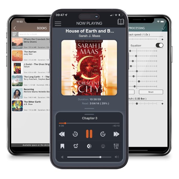 Download fo free audiobook House of Earth and Blood (Crescent City, #1) by Sarah J. Maas and listen anywhere on your iOS devices in the ListenBook app.