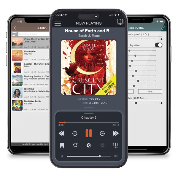 Download fo free audiobook House of Earth and Blood: Crescent City, Book 1 by Sarah J. Maas and listen anywhere on your iOS devices in the ListenBook app.