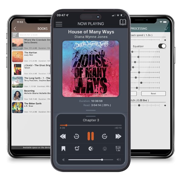 Download fo free audiobook House of Many Ways by Diana Wynne Jones and listen anywhere on your iOS devices in the ListenBook app.
