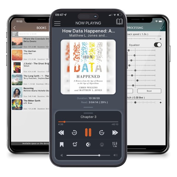 Download fo free audiobook How Data Happened: A History from the Age of Reason to the... by Matthew L. Jones and Chris Wiggins and listen anywhere on your iOS devices in the ListenBook app.