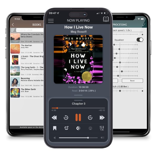 Download fo free audiobook How I Live Now by Meg Rosoff and listen anywhere on your iOS devices in the ListenBook app.