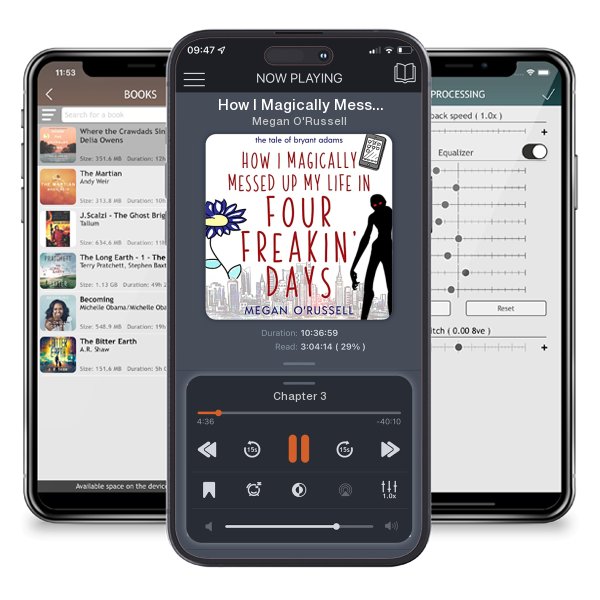 Download fo free audiobook How I Magically Messed Up My Life in Four Freakin' Days by Megan O'Russell and listen anywhere on your iOS devices in the ListenBook app.