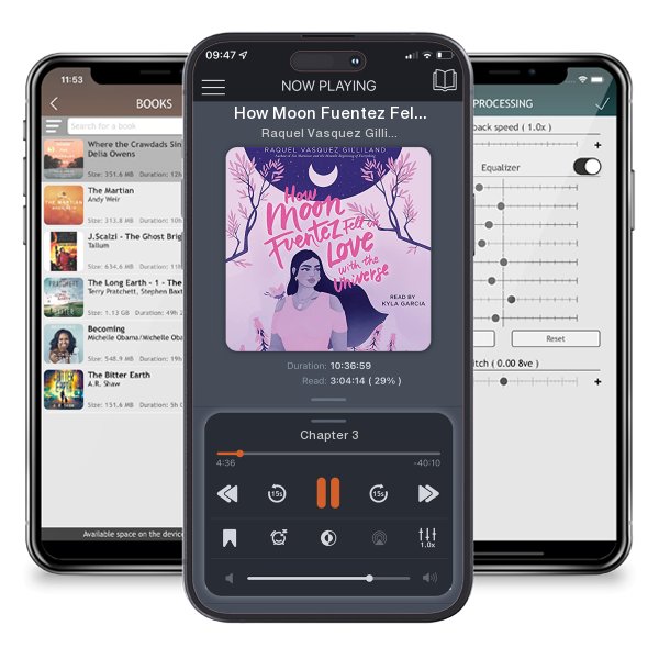Download fo free audiobook How Moon Fuentez Fell in Love with the Universe by Raquel Vasquez Gilliland and listen anywhere on your iOS devices in the ListenBook app.