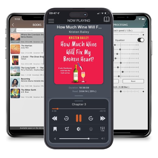 Download fo free audiobook How Much Wine Will Fix My Broken Heart? by Kristen Bailey and listen anywhere on your iOS devices in the ListenBook app.