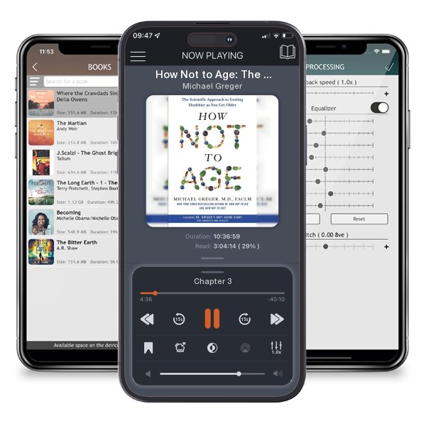Download fo free audiobook How Not to Age: The Scientific Approach to Getting Healthier... by Michael Greger and listen anywhere on your iOS devices in the ListenBook app.