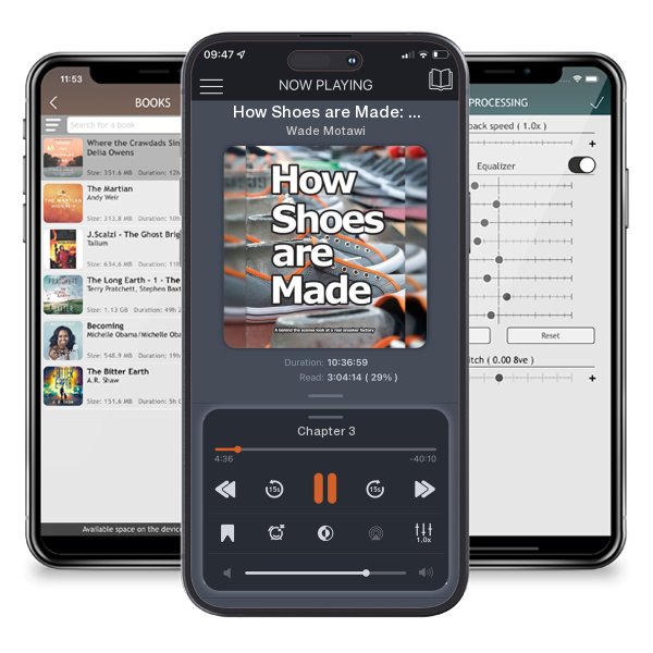 Download fo free audiobook How Shoes are Made: A behind the scenes look at a real sneaker factory by Wade Motawi and listen anywhere on your iOS devices in the ListenBook app.
