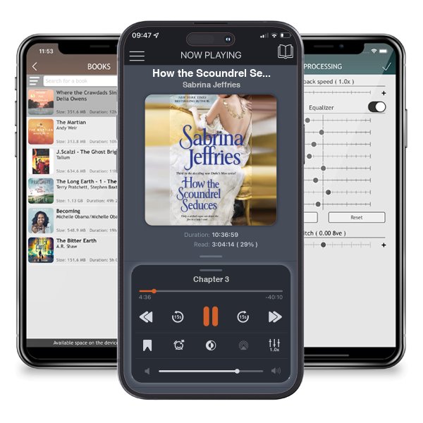 Download fo free audiobook How the Scoundrel Seduces by Sabrina Jeffries and listen anywhere on your iOS devices in the ListenBook app.