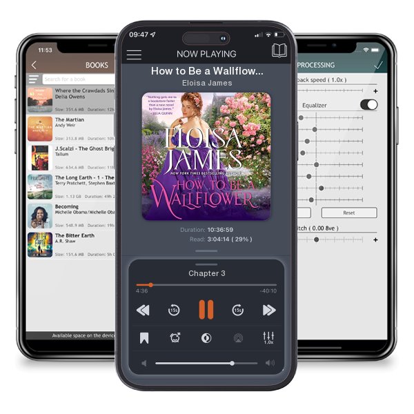 Download fo free audiobook How to Be a Wallflower by Eloisa James and listen anywhere on your iOS devices in the ListenBook app.