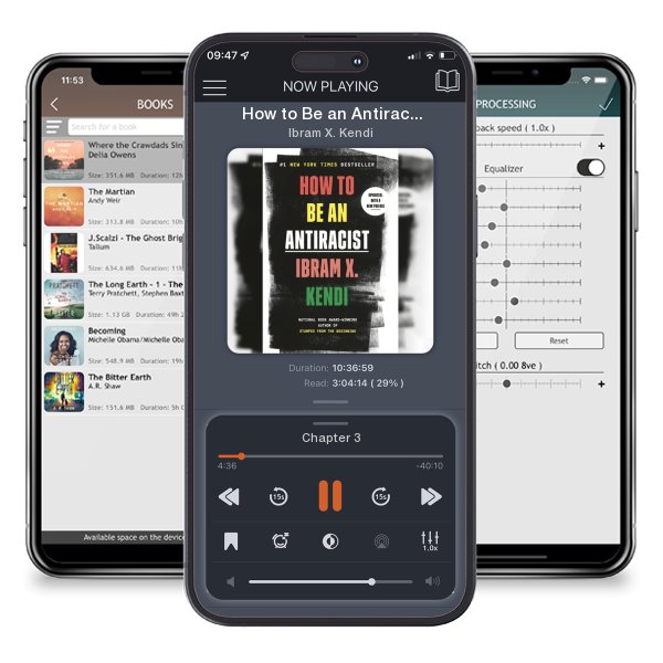 Download fo free audiobook How to Be an Antiracist by Ibram X. Kendi and listen anywhere on your iOS devices in the ListenBook app.