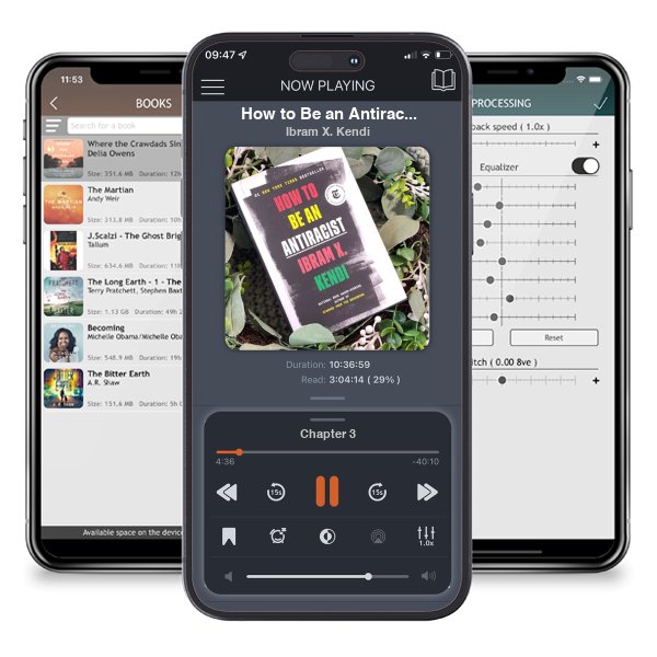 Download fo free audiobook How to Be an Antiracist by Ibram X. Kendi and listen anywhere on your iOS devices in the ListenBook app.