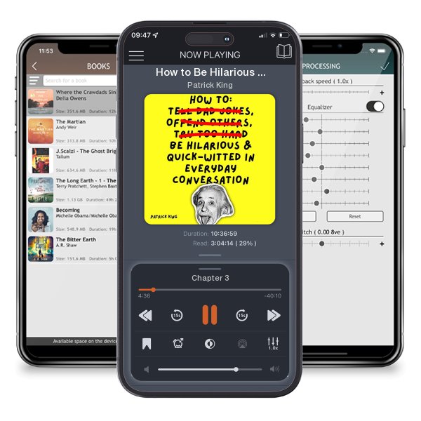 Download fo free audiobook How to Be Hilarious and Quick-Witted in Everyday Conversation by Patrick King and listen anywhere on your iOS devices in the ListenBook app.