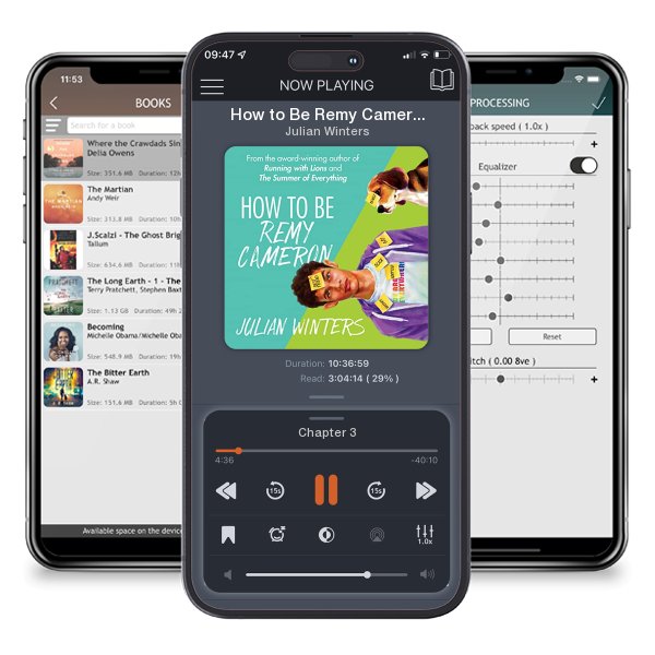 Download fo free audiobook How to Be Remy Cameron by Julian Winters and listen anywhere on your iOS devices in the ListenBook app.
