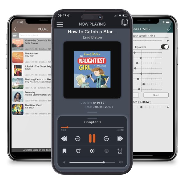 Download fo free audiobook How to Catch a Star (10th Anniversary edition) by Enid Blyton and listen anywhere on your iOS devices in the ListenBook app.