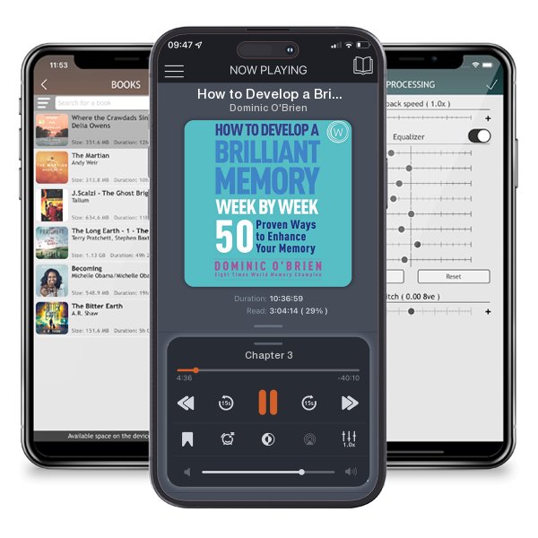 Download fo free audiobook How to Develop a Brilliant Memory Week by Week by Dominic O'Brien and listen anywhere on your iOS devices in the ListenBook app.
