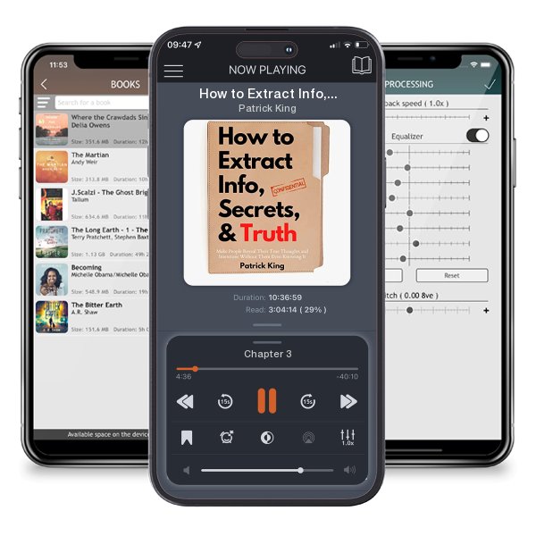 Download fo free audiobook How to Extract Info, Secrets, and Truth by Patrick King and listen anywhere on your iOS devices in the ListenBook app.