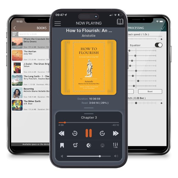 Download fo free audiobook How to Flourish: An Ancient Guide to Living Well by Aristotle and listen anywhere on your iOS devices in the ListenBook app.