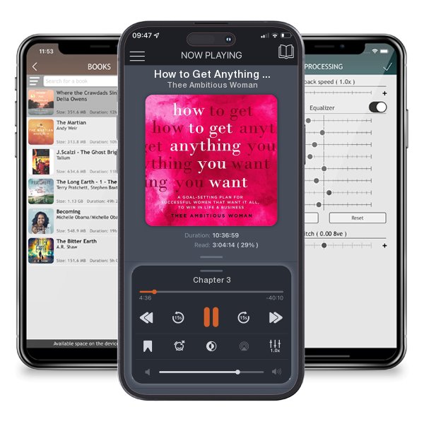 Download fo free audiobook How to Get Anything You Want by Thee Ambitious Woman and listen anywhere on your iOS devices in the ListenBook app.