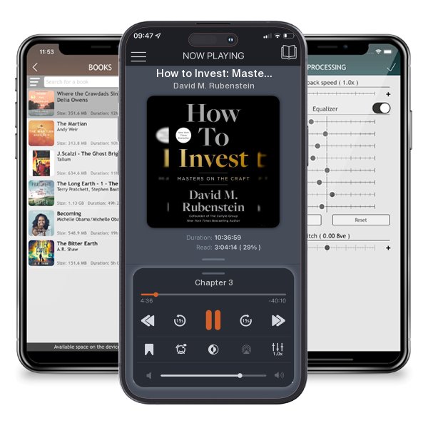 Download fo free audiobook How to Invest: Masters on the Craft by David M. Rubenstein and listen anywhere on your iOS devices in the ListenBook app.