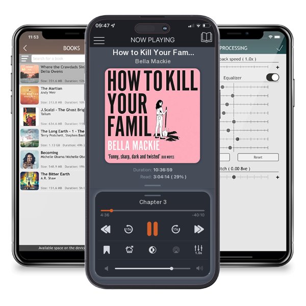 Download fo free audiobook How to Kill Your Family by Bella Mackie and listen anywhere on your iOS devices in the ListenBook app.