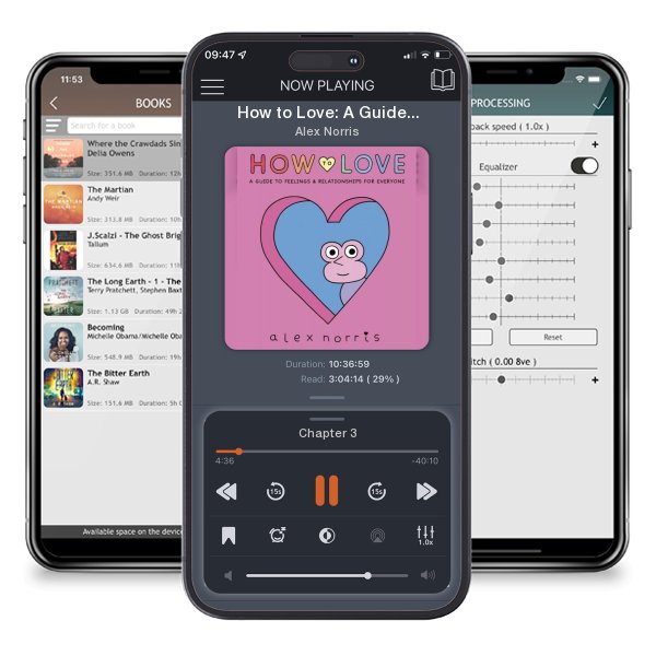 Download fo free audiobook How to Love: A Guide to Feelings & Relationships for Everyone by Alex Norris and listen anywhere on your iOS devices in the ListenBook app.