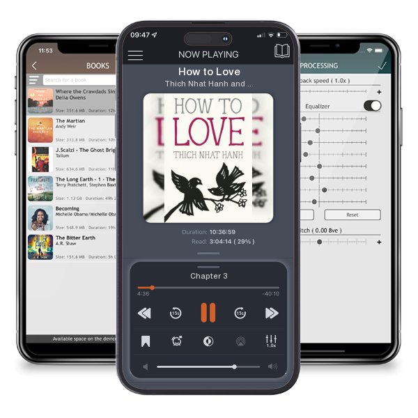 Download fo free audiobook How to Love by Thich Nhat Hanh and Jason Deantonis and listen anywhere on your iOS devices in the ListenBook app.