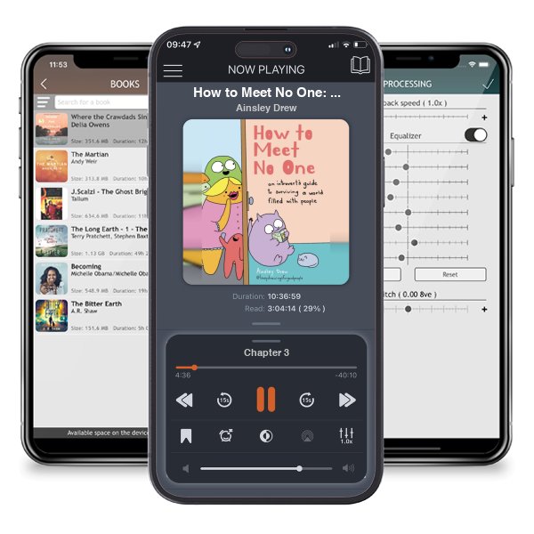 Download fo free audiobook How to Meet No One: An Introvert\'s Guide to Surviving a World Filled with People by Ainsley Drew and listen anywhere on your iOS devices in the ListenBook app.