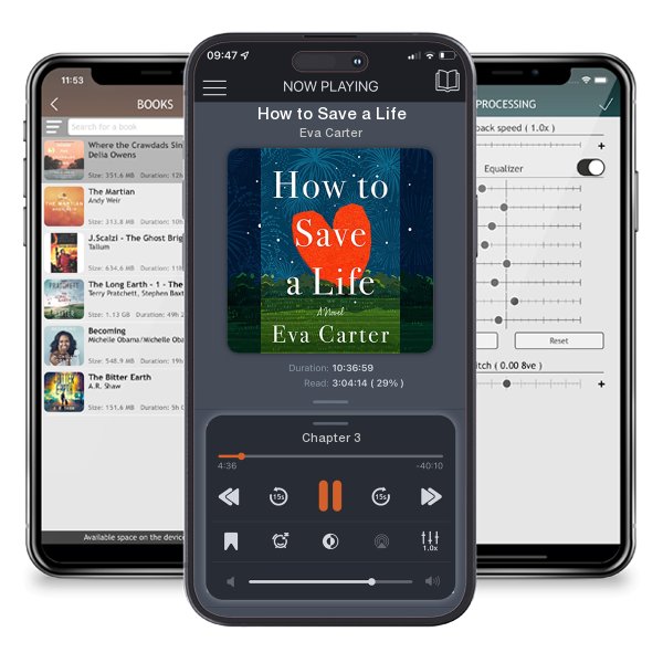 Download fo free audiobook How to Save a Life by Eva Carter and listen anywhere on your iOS devices in the ListenBook app.