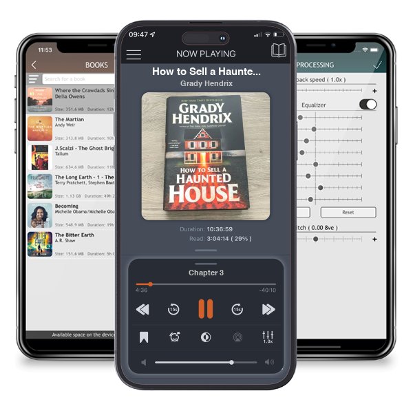 Download fo free audiobook How to Sell a Haunted House by Grady Hendrix and listen anywhere on your iOS devices in the ListenBook app.