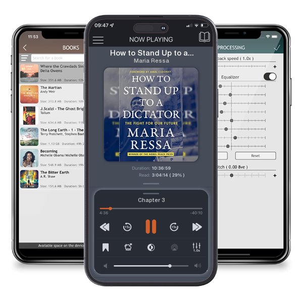 Download fo free audiobook How to Stand Up to a Dictator: The Fight for Our Future by Maria Ressa and listen anywhere on your iOS devices in the ListenBook app.