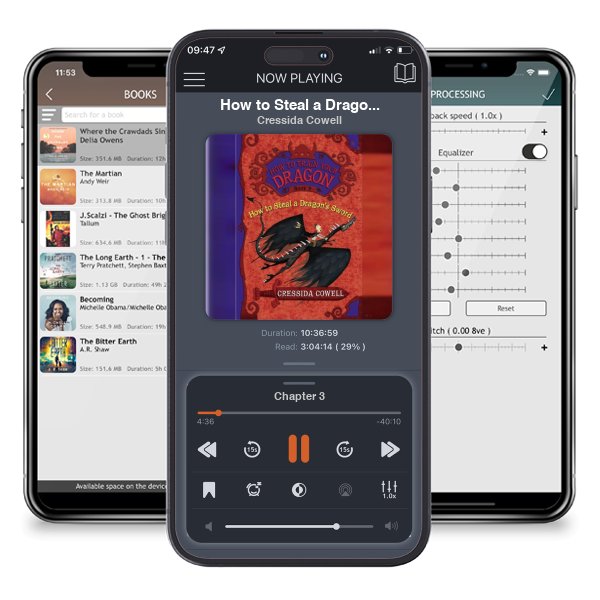Download fo free audiobook How to Steal a Dragon\'s Sword (How to Train Your Dragon Series #9) by Cressida Cowell and listen anywhere on your iOS devices in the ListenBook app.