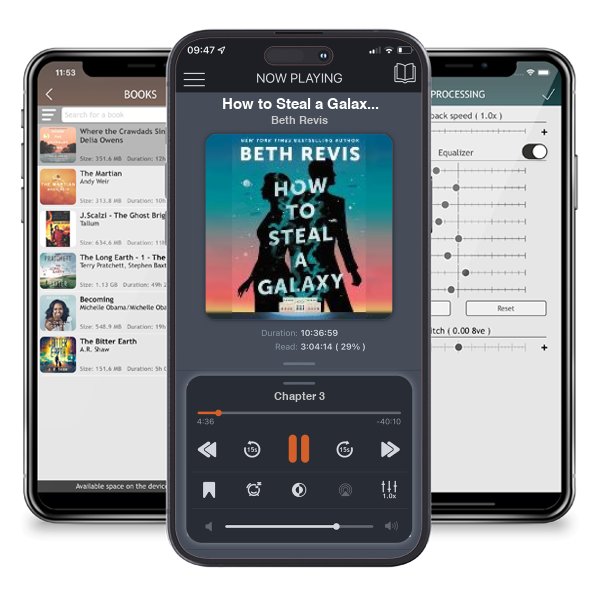 Download fo free audiobook How to Steal a Galaxy by Beth Revis and listen anywhere on your iOS devices in the ListenBook app.