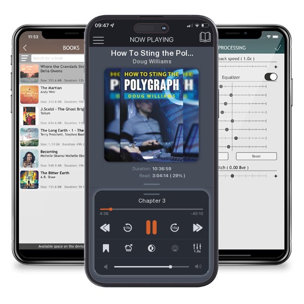 Download fo free audiobook How To Sting the Polygraph by Doug Williams and listen anywhere on your iOS devices in the ListenBook app.