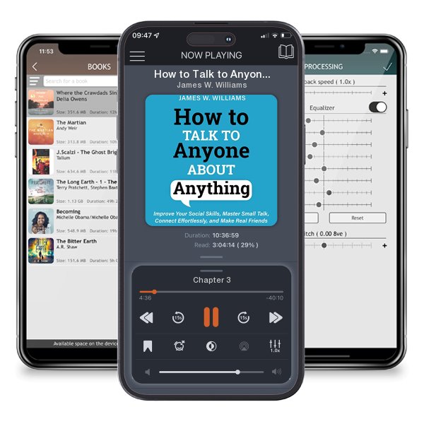 Download fo free audiobook How to Talk to Anyone About Anything by James W. Williams and listen anywhere on your iOS devices in the ListenBook app.