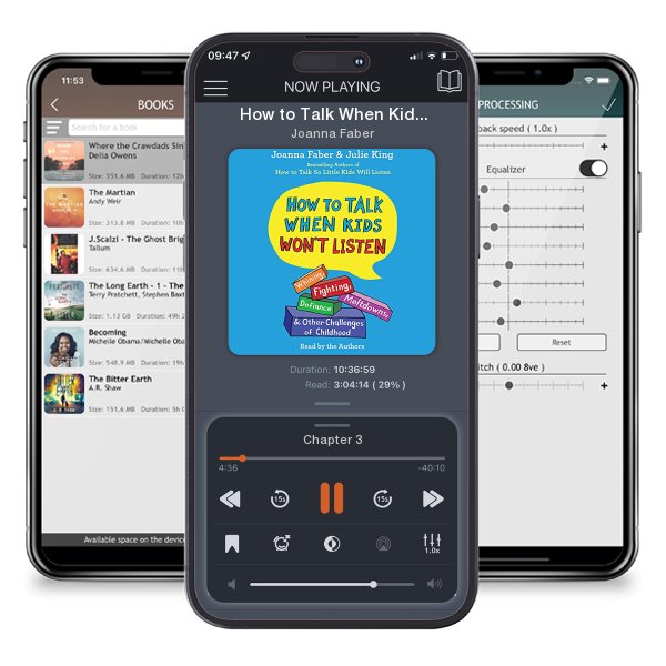 Download fo free audiobook How to Talk When Kids Won't Listen by Joanna Faber and listen anywhere on your iOS devices in the ListenBook app.