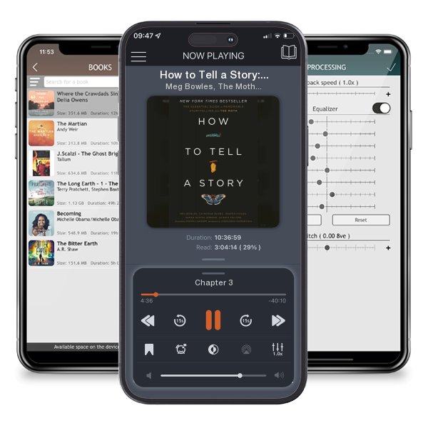 Download fo free audiobook How to Tell a Story: The Essential Guide to Memorable... by Meg Bowles, The Moth, et al. and listen anywhere on your iOS devices in the ListenBook app.