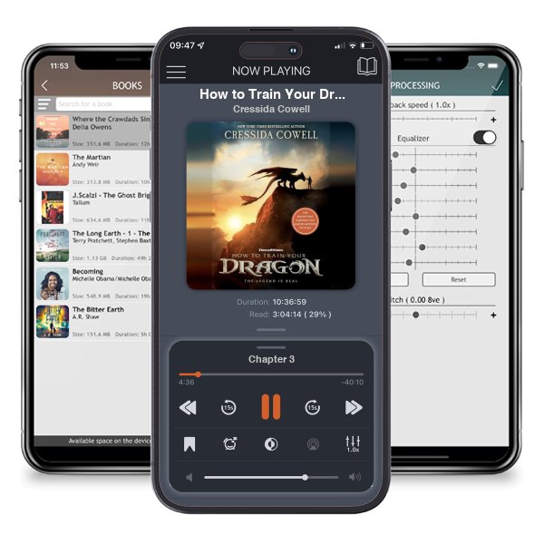 Download fo free audiobook How to Train Your Dragon by Cressida Cowell and listen anywhere on your iOS devices in the ListenBook app.