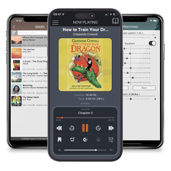 Download fo free audiobook How to Train Your Dragon (Deluxe Edition) by Cressida Cowell and listen anywhere on your iOS devices in the ListenBook app.