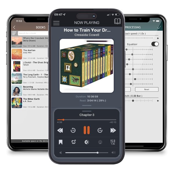 Download fo free audiobook How to Train Your Dragon: The Complete Series: Paperback Gift Set by Cressida Cowell and listen anywhere on your iOS devices in the ListenBook app.