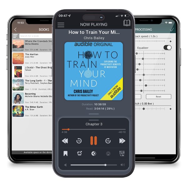 Download fo free audiobook How to Train Your Mind by Chris Bailey and listen anywhere on your iOS devices in the ListenBook app.