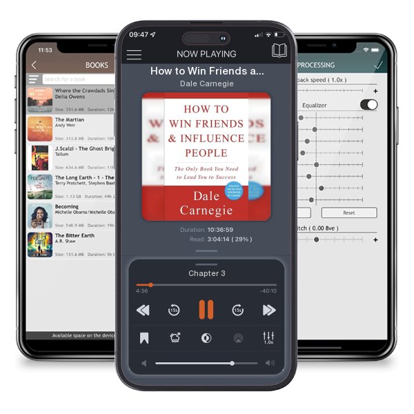 Download fo free audiobook How to Win Friends and Influence People (Revised) by Dale Carnegie and listen anywhere on your iOS devices in the ListenBook app.